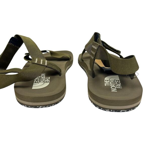 NWT THE NORTH FACE Men's 10 Skeena Sandal, Military Olive Green/Mineral Grey New - Picture 2 of 5